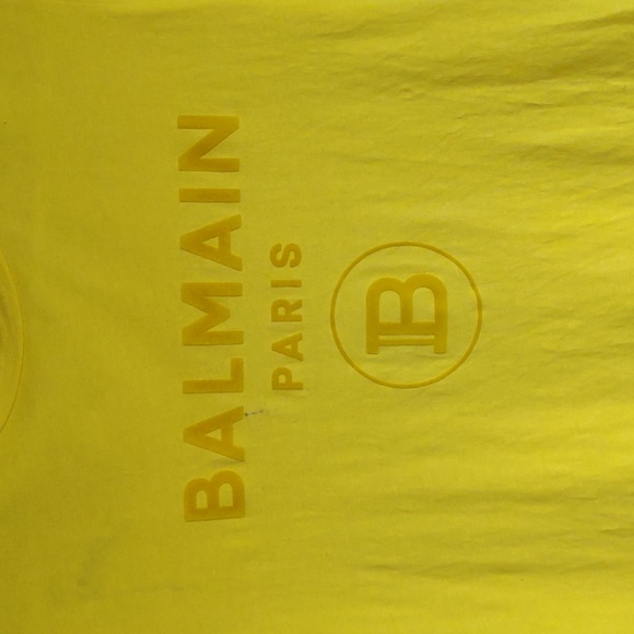 BALMAIN cotton T-shirt 🟡🟡 - Picture 2 of 9
